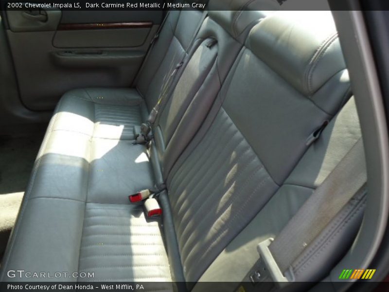 Dark Carmine Red Metallic / Medium Gray 2002 Chevrolet Impala LS