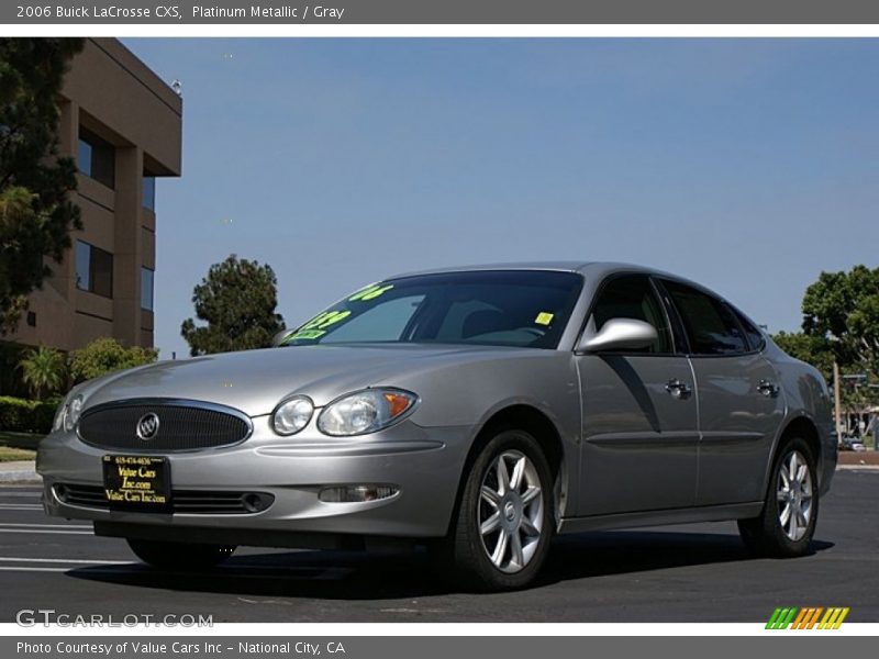 Platinum Metallic / Gray 2006 Buick LaCrosse CXS