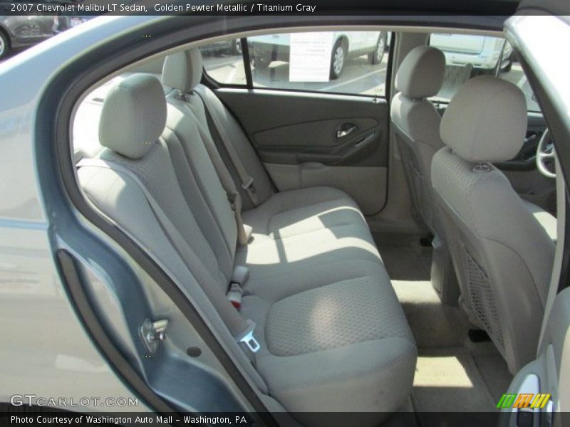 Golden Pewter Metallic / Titanium Gray 2007 Chevrolet Malibu LT Sedan