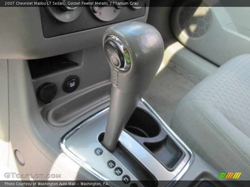 Golden Pewter Metallic / Titanium Gray 2007 Chevrolet Malibu LT Sedan