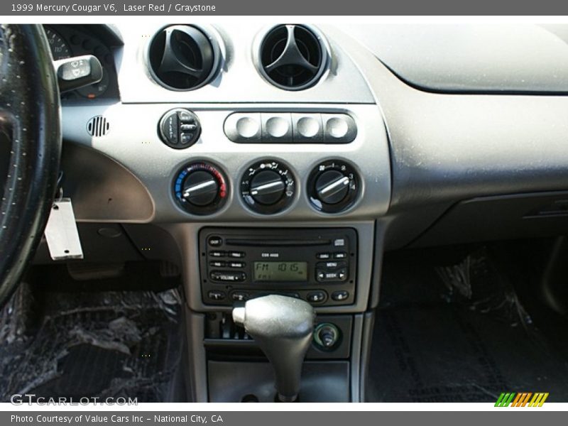 Laser Red / Graystone 1999 Mercury Cougar V6