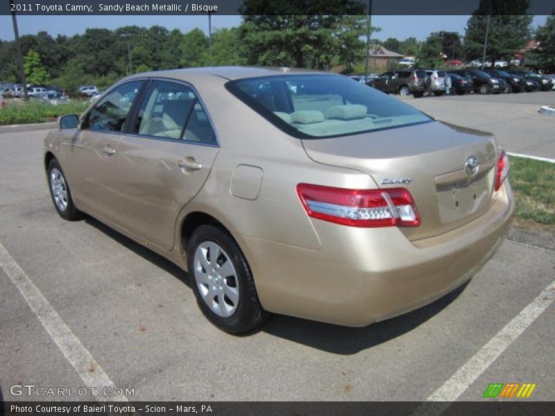 Sandy Beach Metallic / Bisque 2011 Toyota Camry