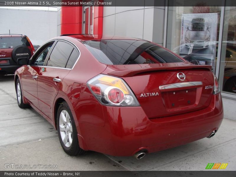 Sonoma Sunset Metallic / Charcoal 2008 Nissan Altima 2.5 SL