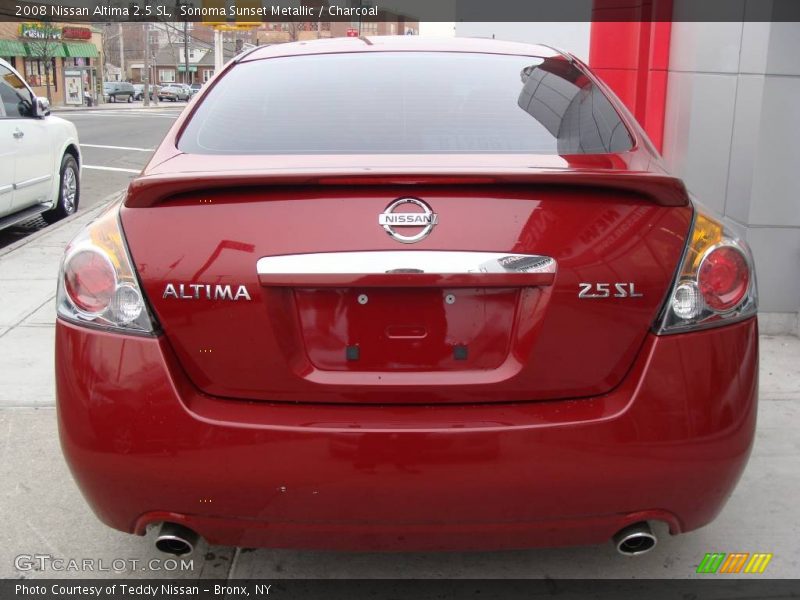 Sonoma Sunset Metallic / Charcoal 2008 Nissan Altima 2.5 SL