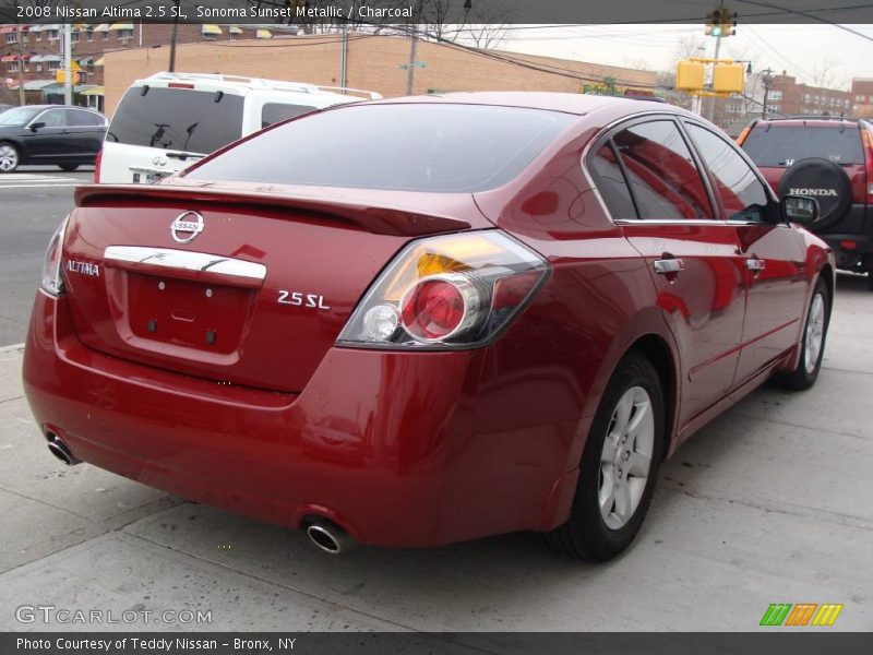 Sonoma Sunset Metallic / Charcoal 2008 Nissan Altima 2.5 SL
