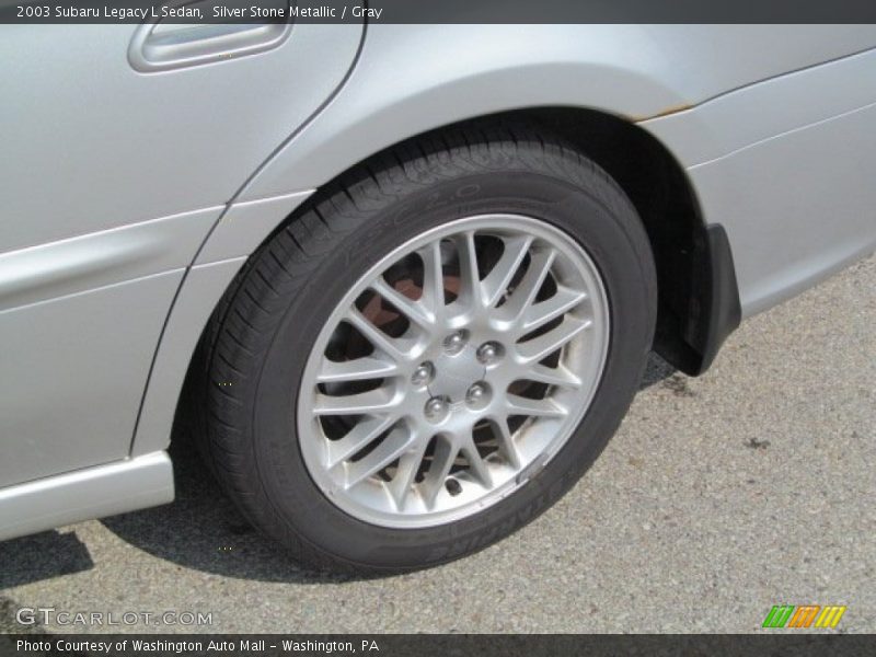 Silver Stone Metallic / Gray 2003 Subaru Legacy L Sedan