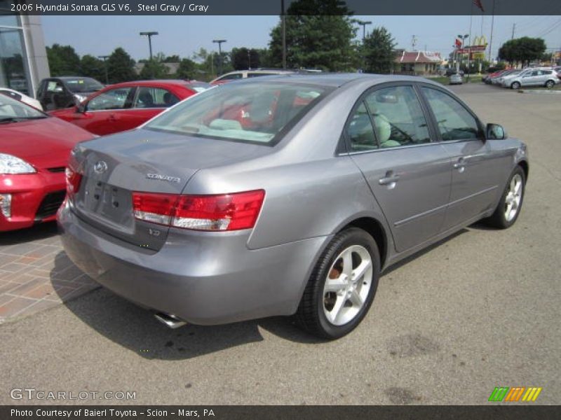 Steel Gray / Gray 2006 Hyundai Sonata GLS V6