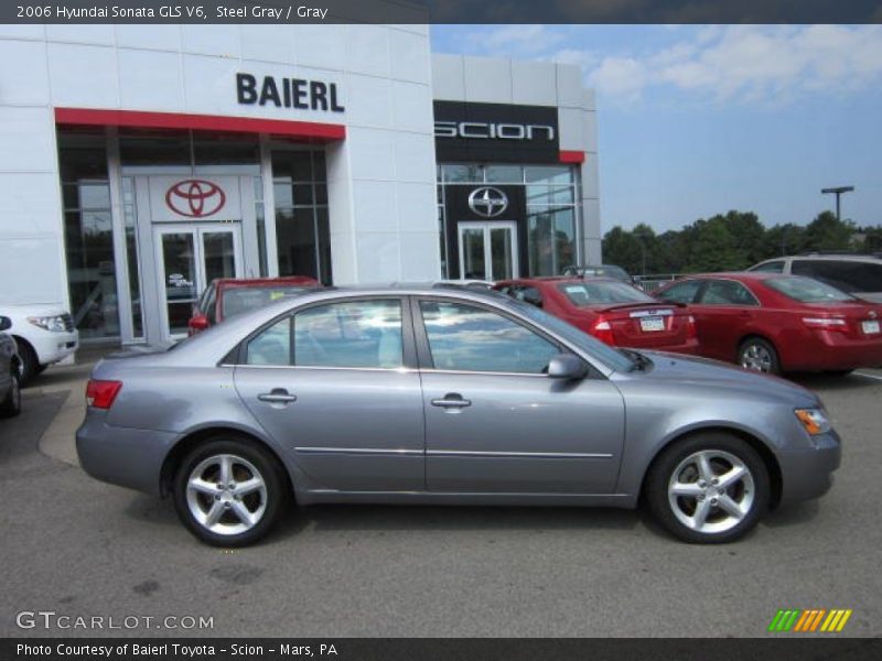 Steel Gray / Gray 2006 Hyundai Sonata GLS V6