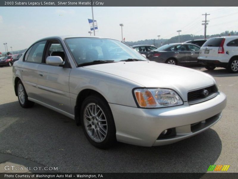 Silver Stone Metallic / Gray 2003 Subaru Legacy L Sedan