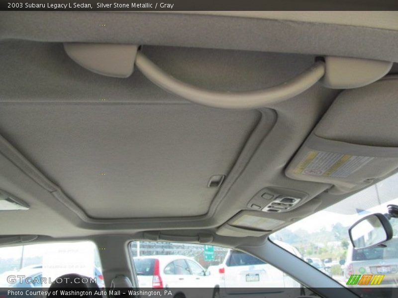 Silver Stone Metallic / Gray 2003 Subaru Legacy L Sedan