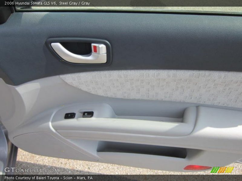 Steel Gray / Gray 2006 Hyundai Sonata GLS V6