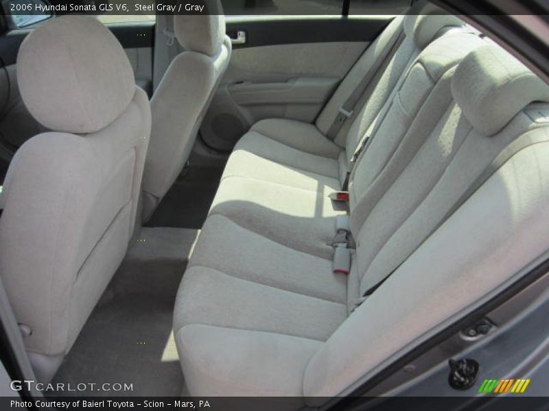 Steel Gray / Gray 2006 Hyundai Sonata GLS V6
