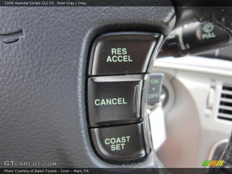 Steel Gray / Gray 2006 Hyundai Sonata GLS V6