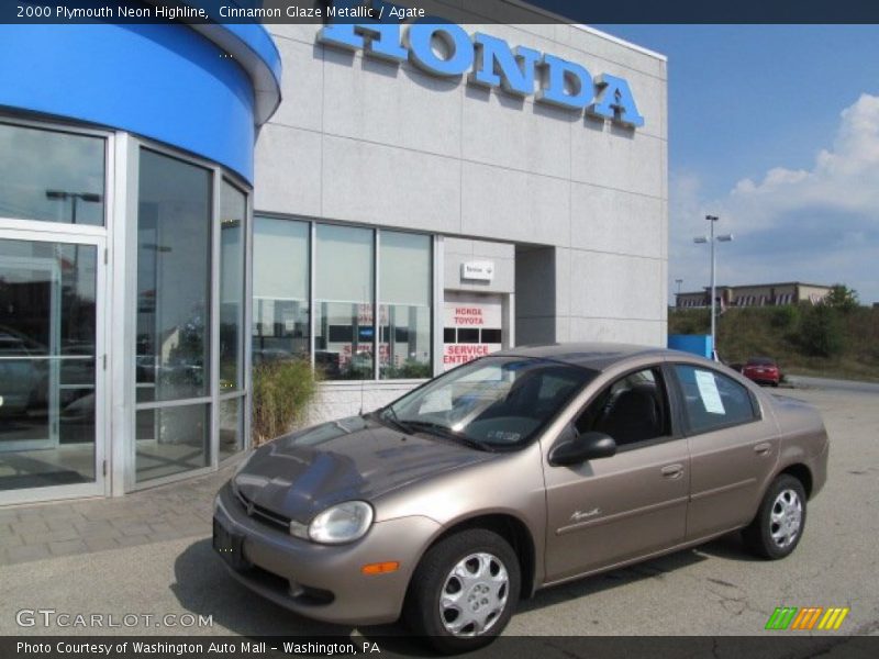 Cinnamon Glaze Metallic / Agate 2000 Plymouth Neon Highline