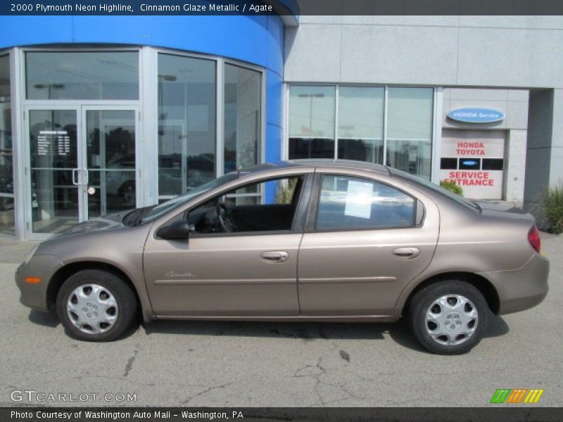 Cinnamon Glaze Metallic / Agate 2000 Plymouth Neon Highline