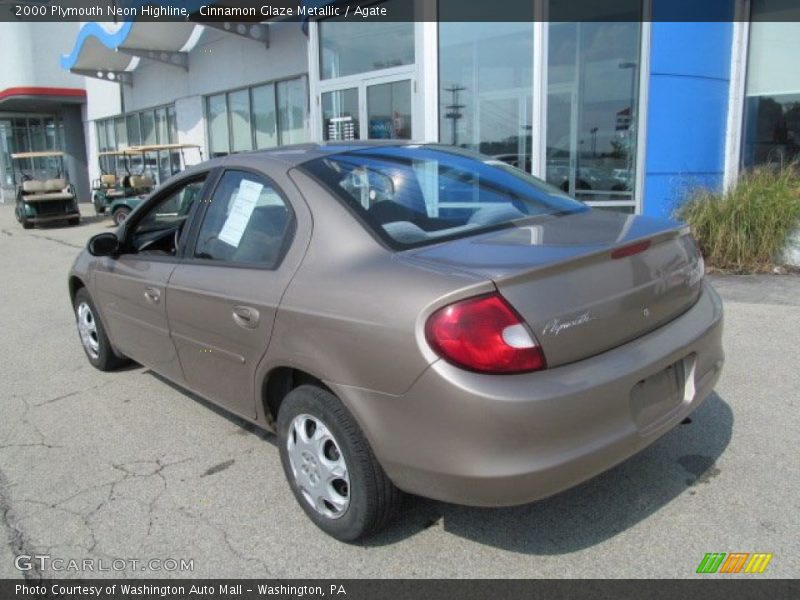 Cinnamon Glaze Metallic / Agate 2000 Plymouth Neon Highline