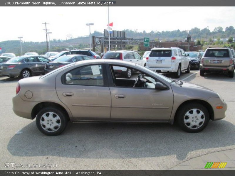 Cinnamon Glaze Metallic / Agate 2000 Plymouth Neon Highline