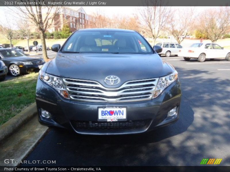 Magnetic Gray Metallic / Light Gray 2012 Toyota Venza XLE