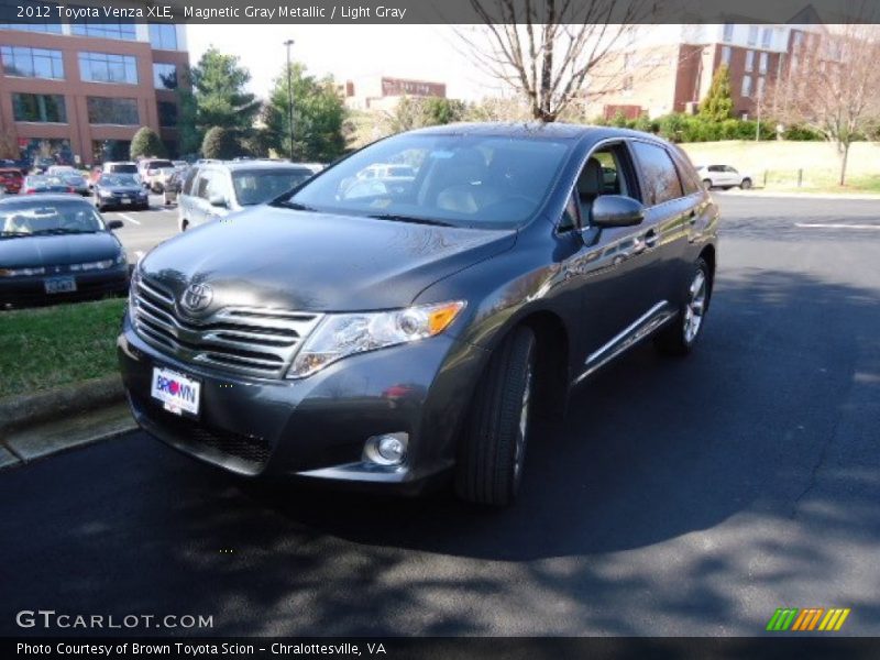 Magnetic Gray Metallic / Light Gray 2012 Toyota Venza XLE