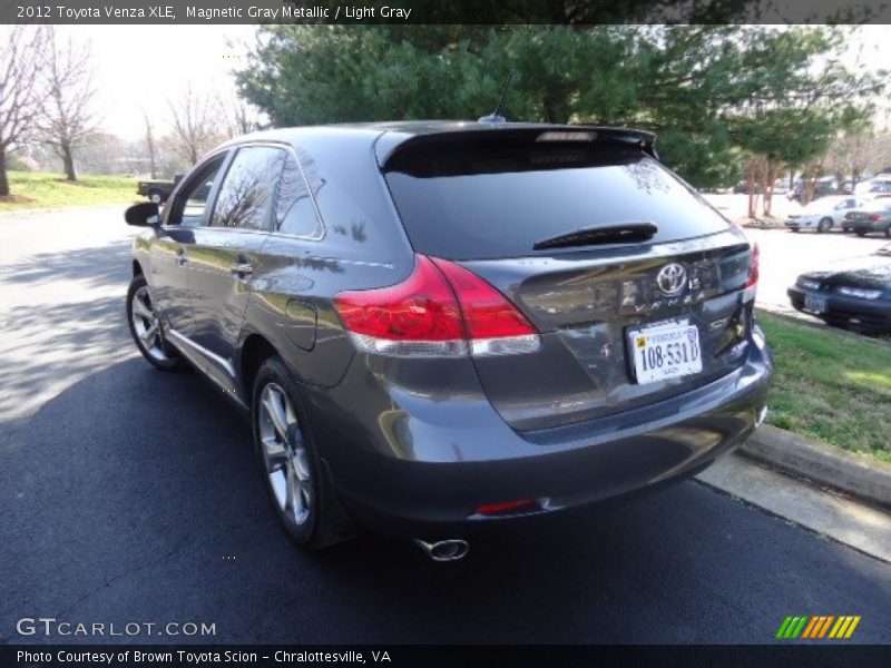 Magnetic Gray Metallic / Light Gray 2012 Toyota Venza XLE