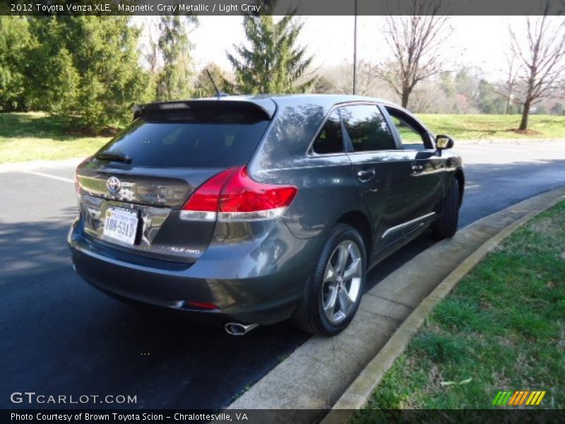 Magnetic Gray Metallic / Light Gray 2012 Toyota Venza XLE