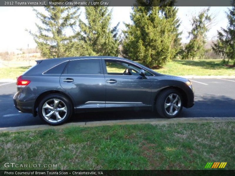 Magnetic Gray Metallic / Light Gray 2012 Toyota Venza XLE