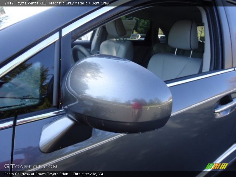 Magnetic Gray Metallic / Light Gray 2012 Toyota Venza XLE