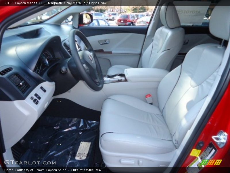 Magnetic Gray Metallic / Light Gray 2012 Toyota Venza XLE