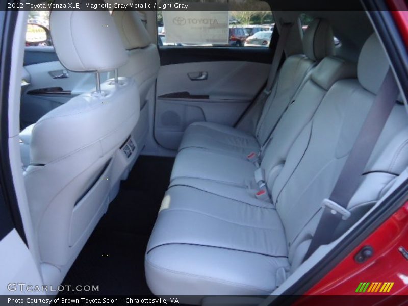Magnetic Gray Metallic / Light Gray 2012 Toyota Venza XLE