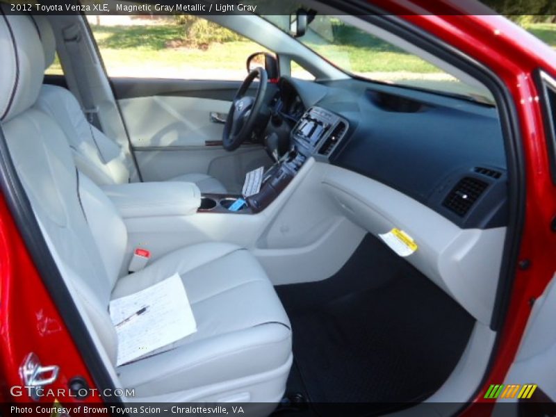 Magnetic Gray Metallic / Light Gray 2012 Toyota Venza XLE