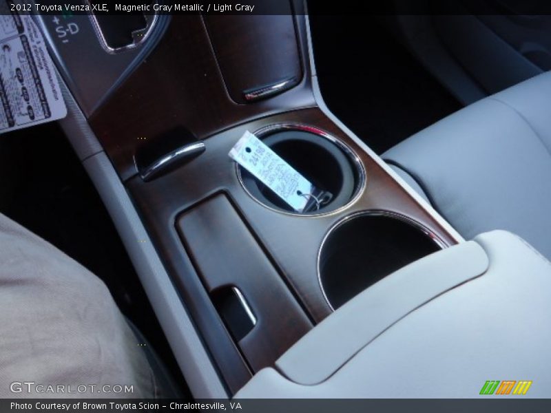 Magnetic Gray Metallic / Light Gray 2012 Toyota Venza XLE