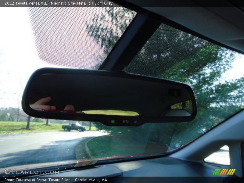 Magnetic Gray Metallic / Light Gray 2012 Toyota Venza XLE