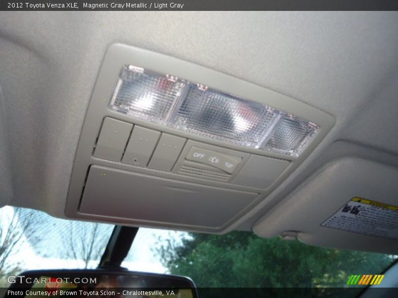 Magnetic Gray Metallic / Light Gray 2012 Toyota Venza XLE