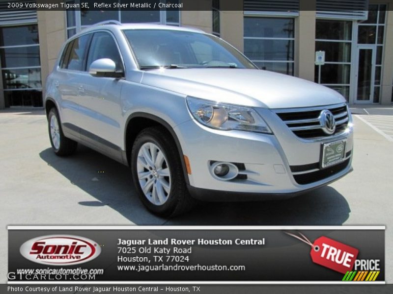 Reflex Silver Metallic / Charcoal 2009 Volkswagen Tiguan SE