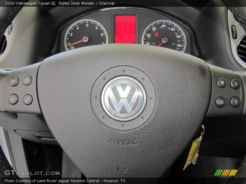 Reflex Silver Metallic / Charcoal 2009 Volkswagen Tiguan SE