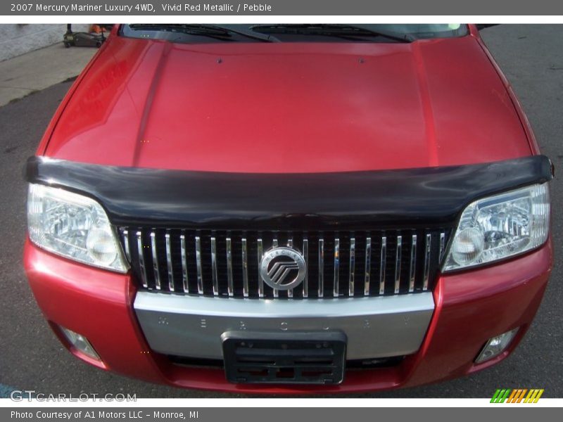 Vivid Red Metallic / Pebble 2007 Mercury Mariner Luxury 4WD