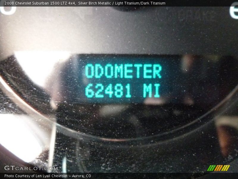 Silver Birch Metallic / Light Titanium/Dark Titanium 2008 Chevrolet Suburban 1500 LTZ 4x4