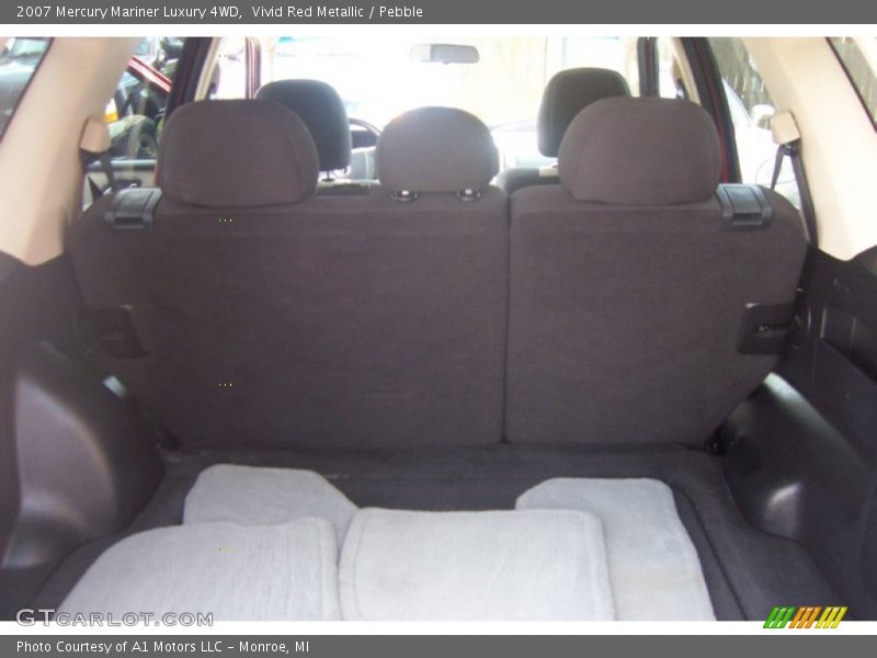 Vivid Red Metallic / Pebble 2007 Mercury Mariner Luxury 4WD