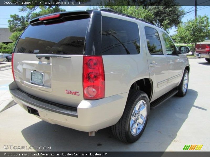 Gold Mist Metallic / Light Tan 2009 GMC Yukon SLT