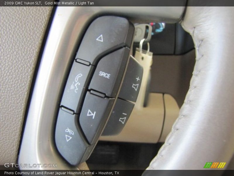 Gold Mist Metallic / Light Tan 2009 GMC Yukon SLT