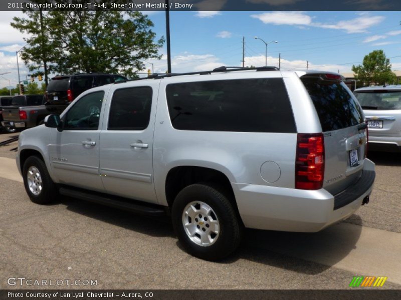 Sheer Silver Metallic / Ebony 2011 Chevrolet Suburban LT 4x4