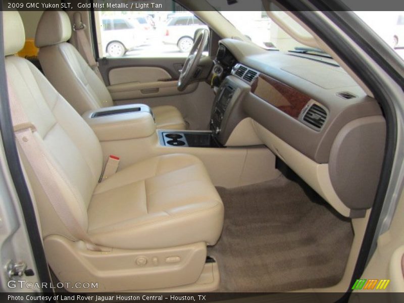 Gold Mist Metallic / Light Tan 2009 GMC Yukon SLT