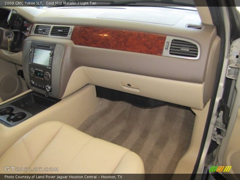 Gold Mist Metallic / Light Tan 2009 GMC Yukon SLT