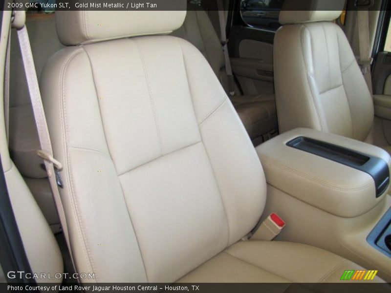 Gold Mist Metallic / Light Tan 2009 GMC Yukon SLT