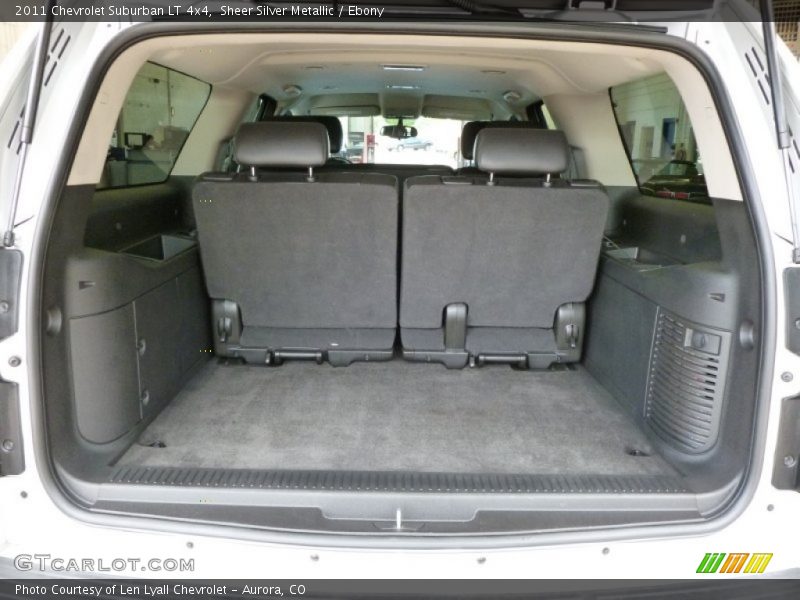 Sheer Silver Metallic / Ebony 2011 Chevrolet Suburban LT 4x4