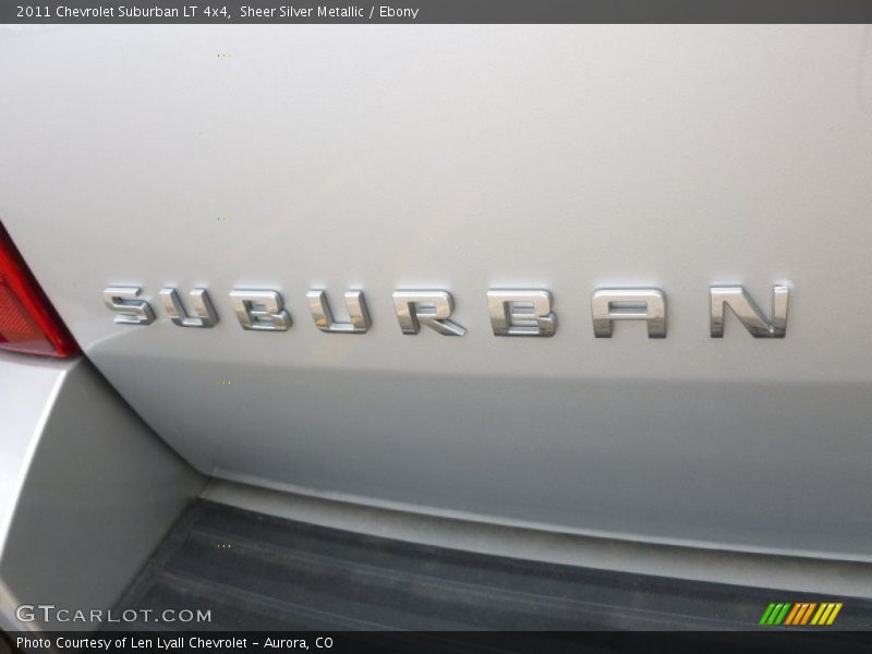 Sheer Silver Metallic / Ebony 2011 Chevrolet Suburban LT 4x4