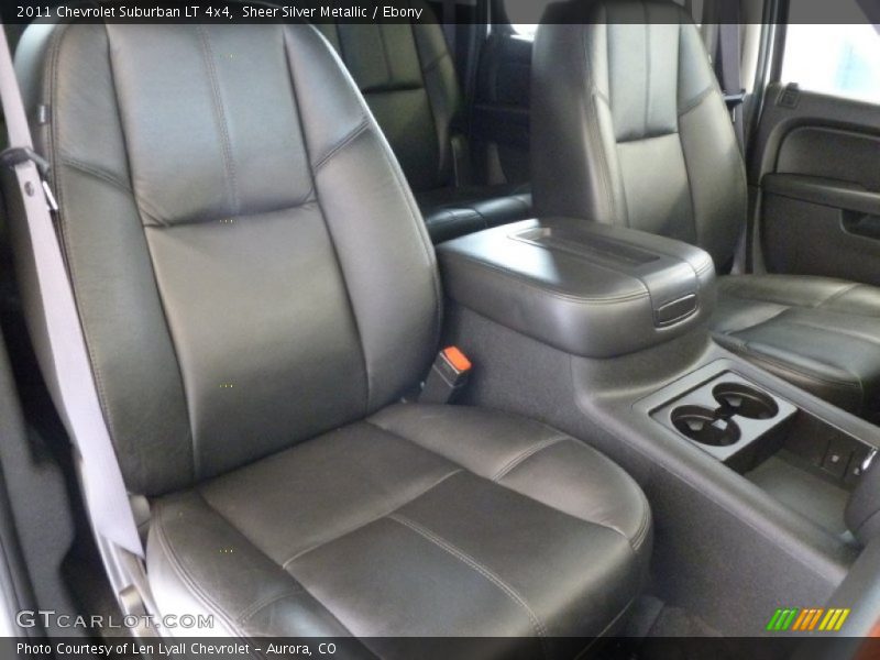 Sheer Silver Metallic / Ebony 2011 Chevrolet Suburban LT 4x4