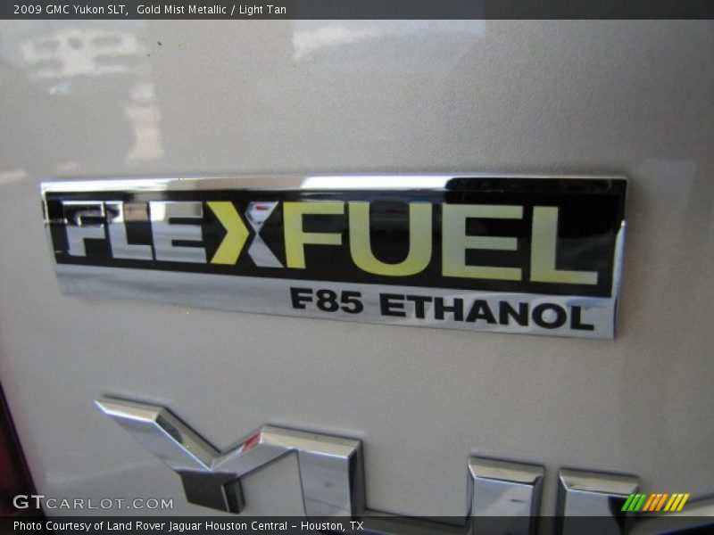 Gold Mist Metallic / Light Tan 2009 GMC Yukon SLT
