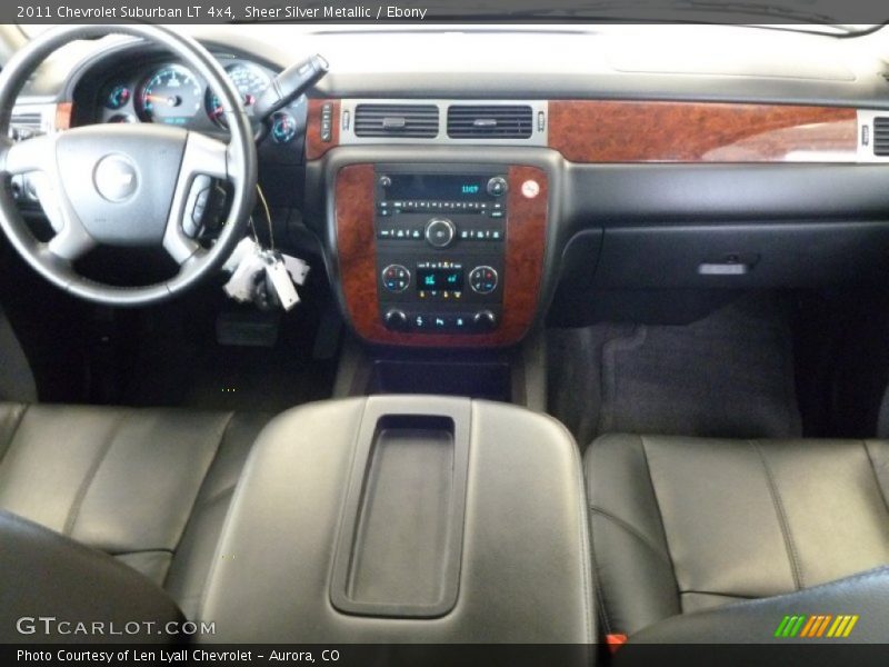 Sheer Silver Metallic / Ebony 2011 Chevrolet Suburban LT 4x4