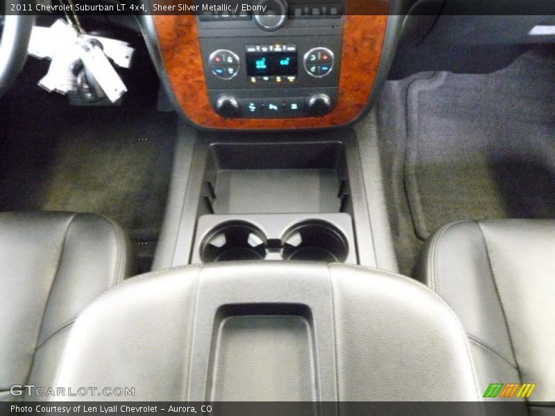 Sheer Silver Metallic / Ebony 2011 Chevrolet Suburban LT 4x4